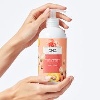 CND Peach and Rose moisturising hand wash